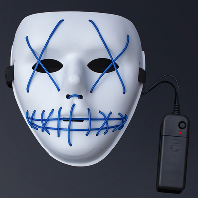 Il LED accende la maschera di protezione