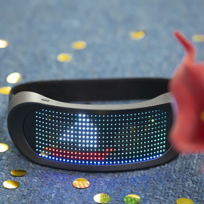 Bluetooth editabile LED accende i modelli di colore pieno 42 di RGB di vetro