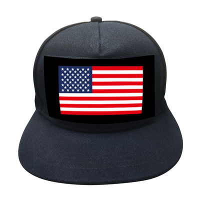 Il suono infiammante di Snapback del DJ ha attivato i berretti da baseball con le luci del LED