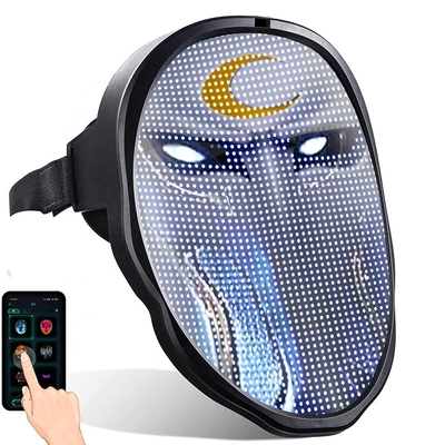 Pubblicando il testo del modello della maschera di protezione dell'esposizione del LED DIY carichi il controllo di APP delle immagini