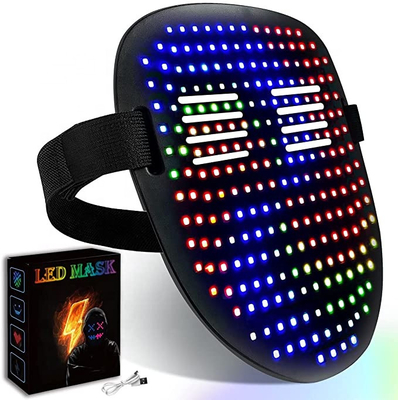 Maschera di protezione di controllo LED di gesto con la trasformazione del fronte di esposizione del modello 50