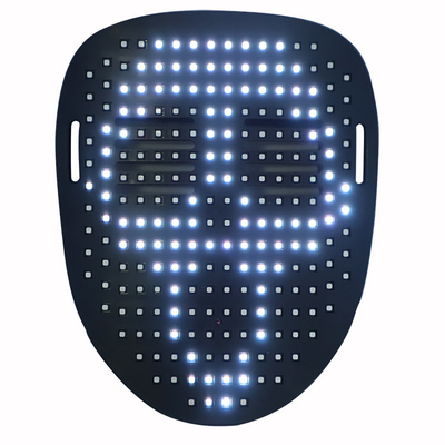 La maschera di protezione astuta ricaricabile di USB LED con 25 Glowy affronta e 25 animazioni