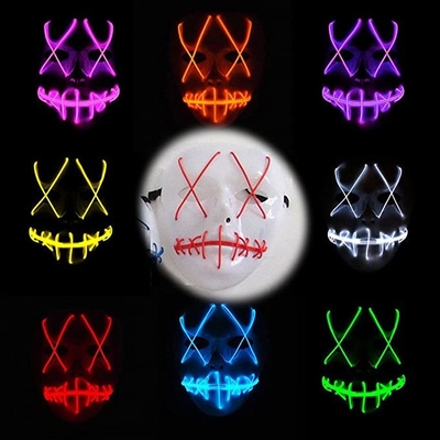 Il LED accende la maschera di protezione