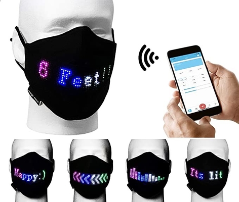 Maschera di protezione programmabile degli adulti LED