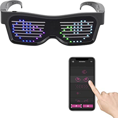 Il APP ha controllato i vetri luminosi programmabili DIY del LED unici
