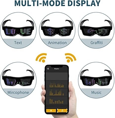 Accenda i vetri programmabili del LED con controllo del App di Bluetooth Smartphone