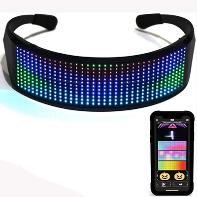 Controllo ricaricabile del App di USB di anime LED dei modelli personalizzabili programmabili di vetro