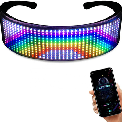 Equalizzatore luminoso del disegno di animazione del messaggio di programma di vetro di Bluetooth LED