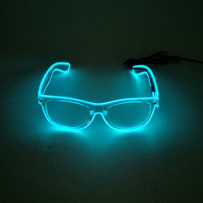 Vetri luminosi della lente chiara LED della struttura con il lampeggiamento leggero al neon