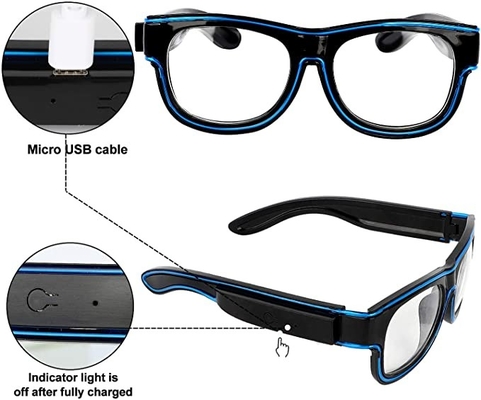 I vetri luminosi senza fili USB del LED fanno pagare 10 colori di differenza