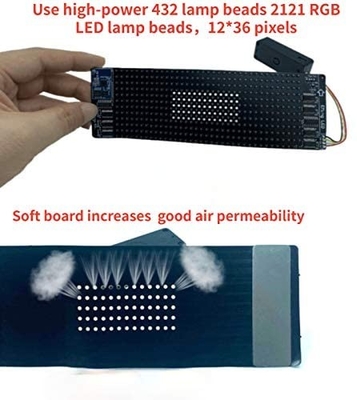 Il cappello programmabile di Bluetooth LED ha personalizzato il cappuccio di Smart di controllo del App