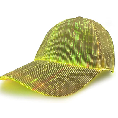 7 cappelli infiammanti luminosi dei berretti da baseball delle luci LED di colore per la discoteca del partito