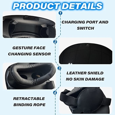 maschera di protezione principale astuta programmabile 3600pcs per il cosplay del partito di Halloween