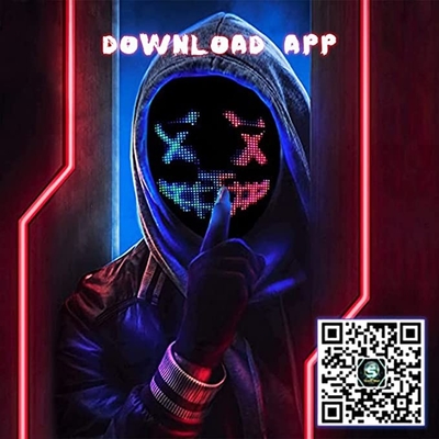 Il App Halloween programmabile ha condotto il fronte della maschera per il travestimento di cosplay