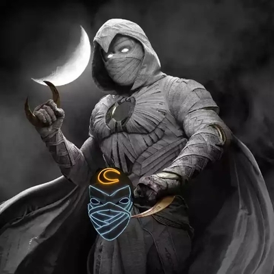 Il cavaliere Halloween Light Up della luna ha condotto l'ardore materiale del PVC della maschera nello scuro