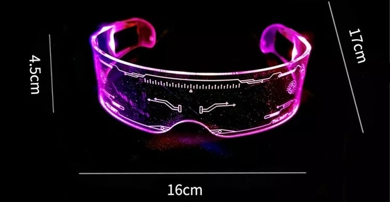 Accenda i vetri luminosi del club LED di Antivari del partito con 7 colori