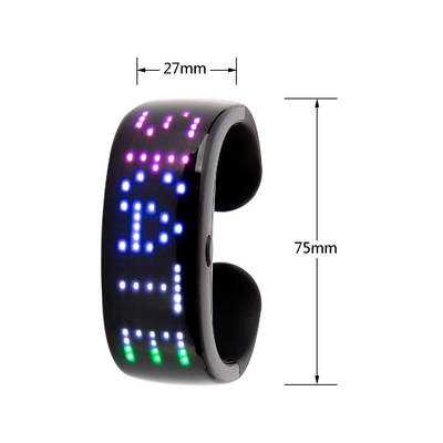 Modello telecomandato del testo di Programe del App del braccialetto di Bluetooth LED